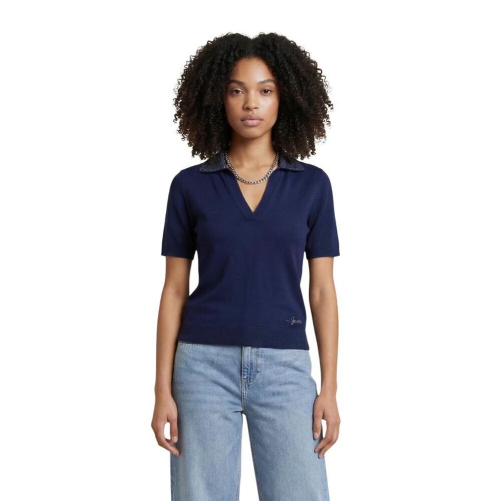 Guess Blue Wool Women's T-Shirt
